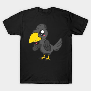 Raven bird crow jackdaw jay hooded crow cute T-Shirt